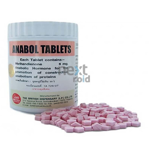 Anabol 5 – Dispensario britannico Dianabol - Methandienone