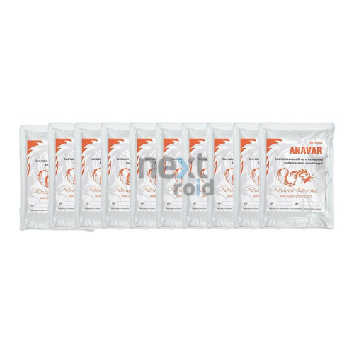 Anavar 50 Mg 5x – Dragon Pharma Confezioni - Ciclo 5