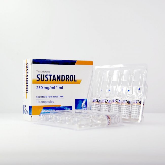 Sustamed (Sustandrol) 250 mg Balkan Pharmaceuticals Iniezione di steroidi