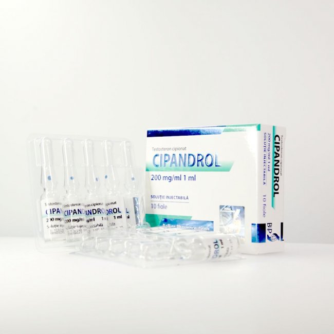 Cipandrol (Testosteron C) 200 mg Balkan Pharmaceuticals Iniezione di steroidi