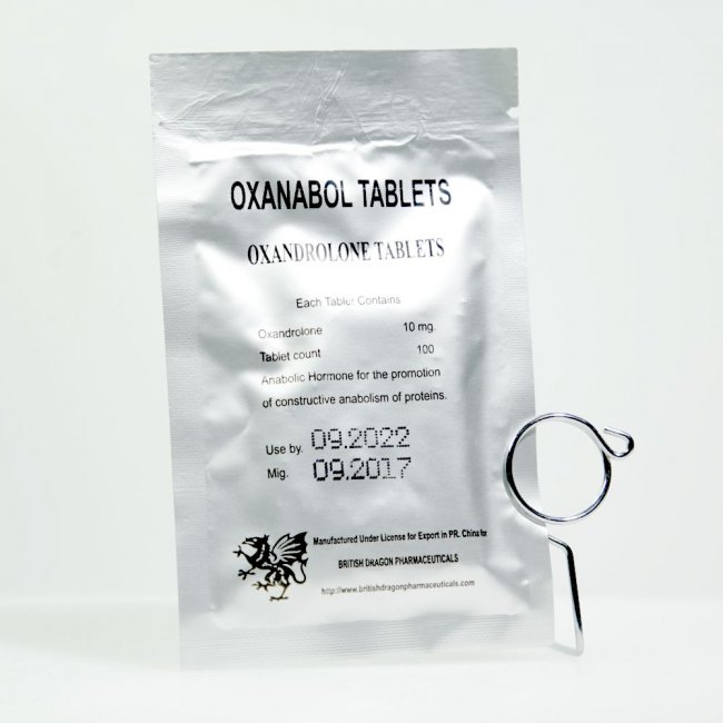 Oxanabol 10 mg British Dragon Pharmaceuticals Oxandrolone