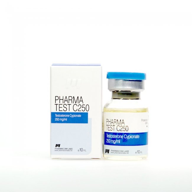 Pharma Test C 250 mg Pharmacom Labs Iniezione di steroidi