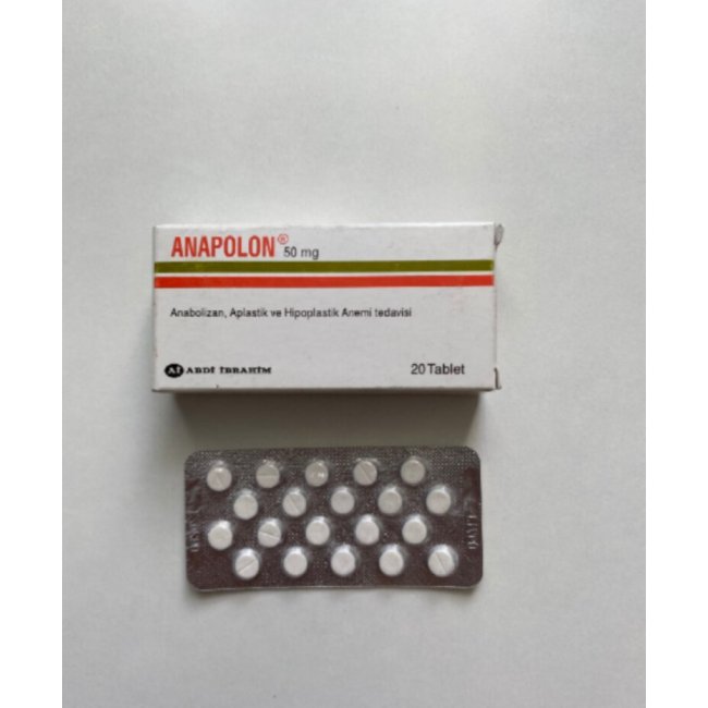 Anapolon (Oxymetholone) 50 mg Abdi Ibrahim Oxymetholone compresse
