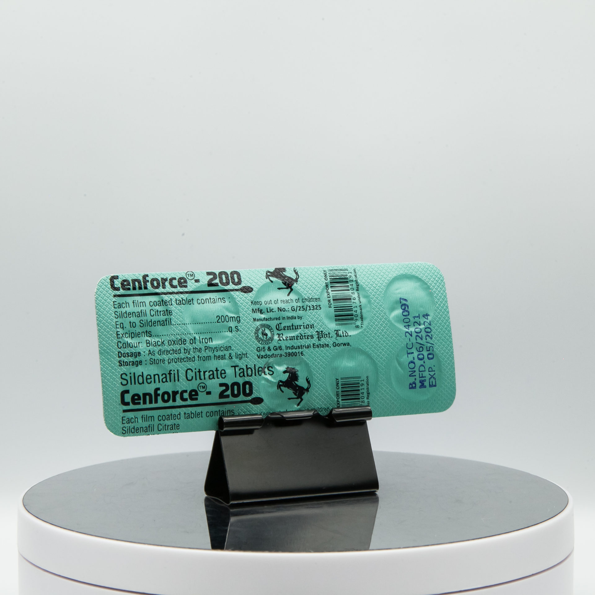 Cenforce-200 200 mg Centurion Laboratories Sildenafil Citrate (Viagra generic)