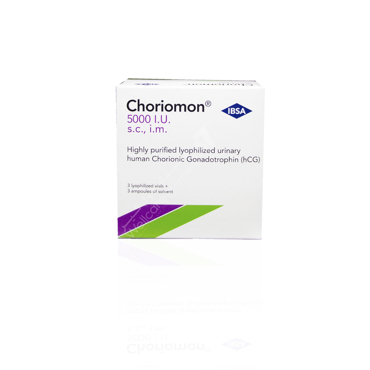 Choriomon 5000 IU IBSA Gonadotropina 5