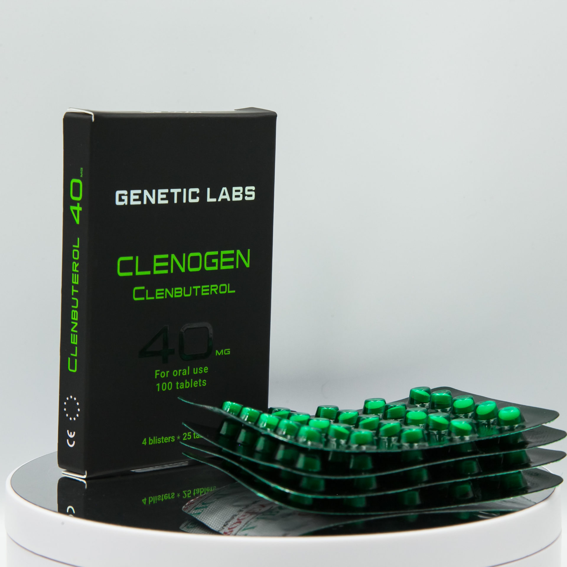 Clenogen 40 mg Genetic Labs Brucia grassi