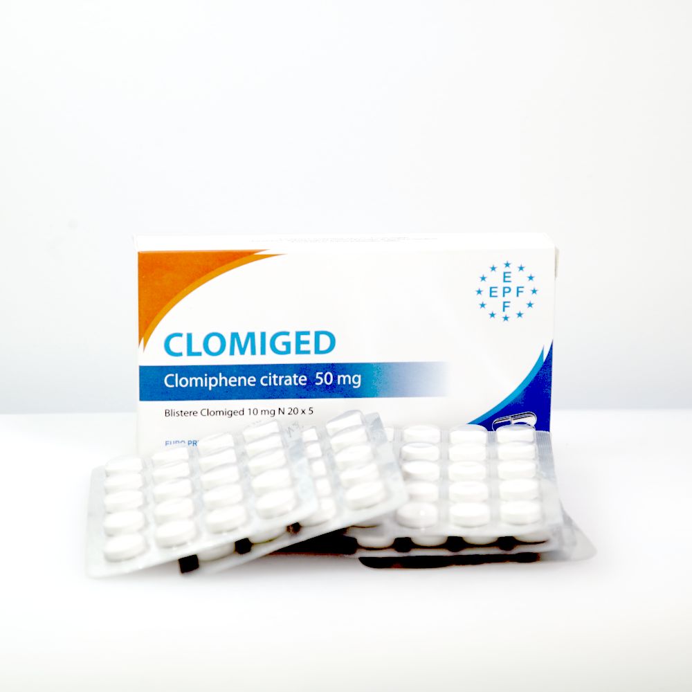Clomiged 50 mg Euro Prime Farmaceuticals Clomid