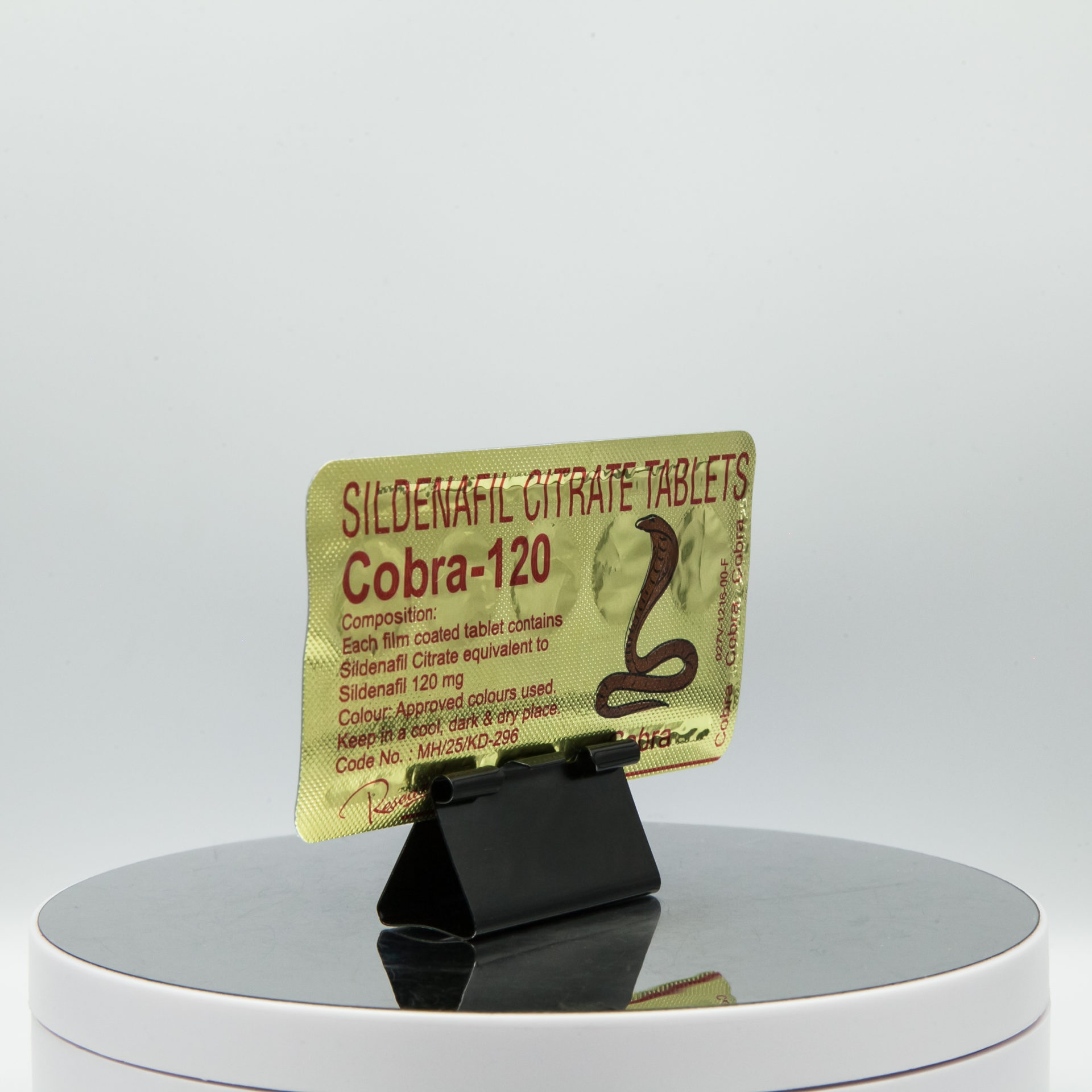 Cobra-120 120 mg Vega-Extra Sildenafil Citrate (Viagra generic) 3