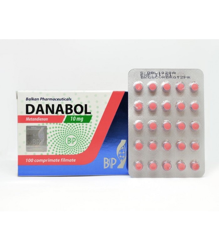 Danabol 10 mg Balkan Pharmaceuticals Methandienone compresse