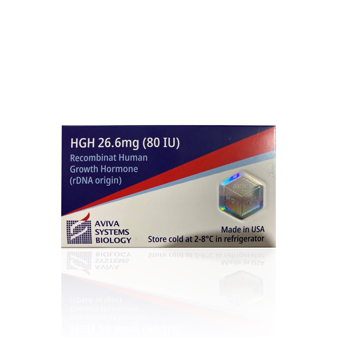 HGH 26.6 mg 80 IU Aviva Systems Biology Ormoni della crescita