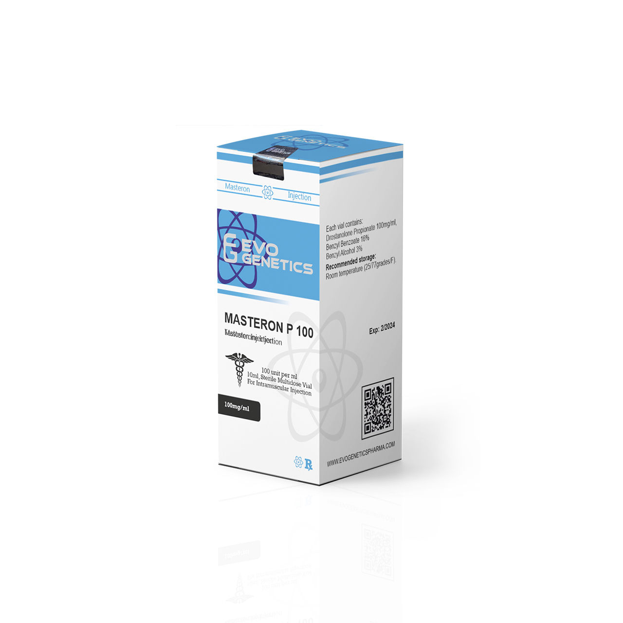 MASTERON P 100 (Drostanolone Propionate) 100 mg Evo Genetics Drostanolone