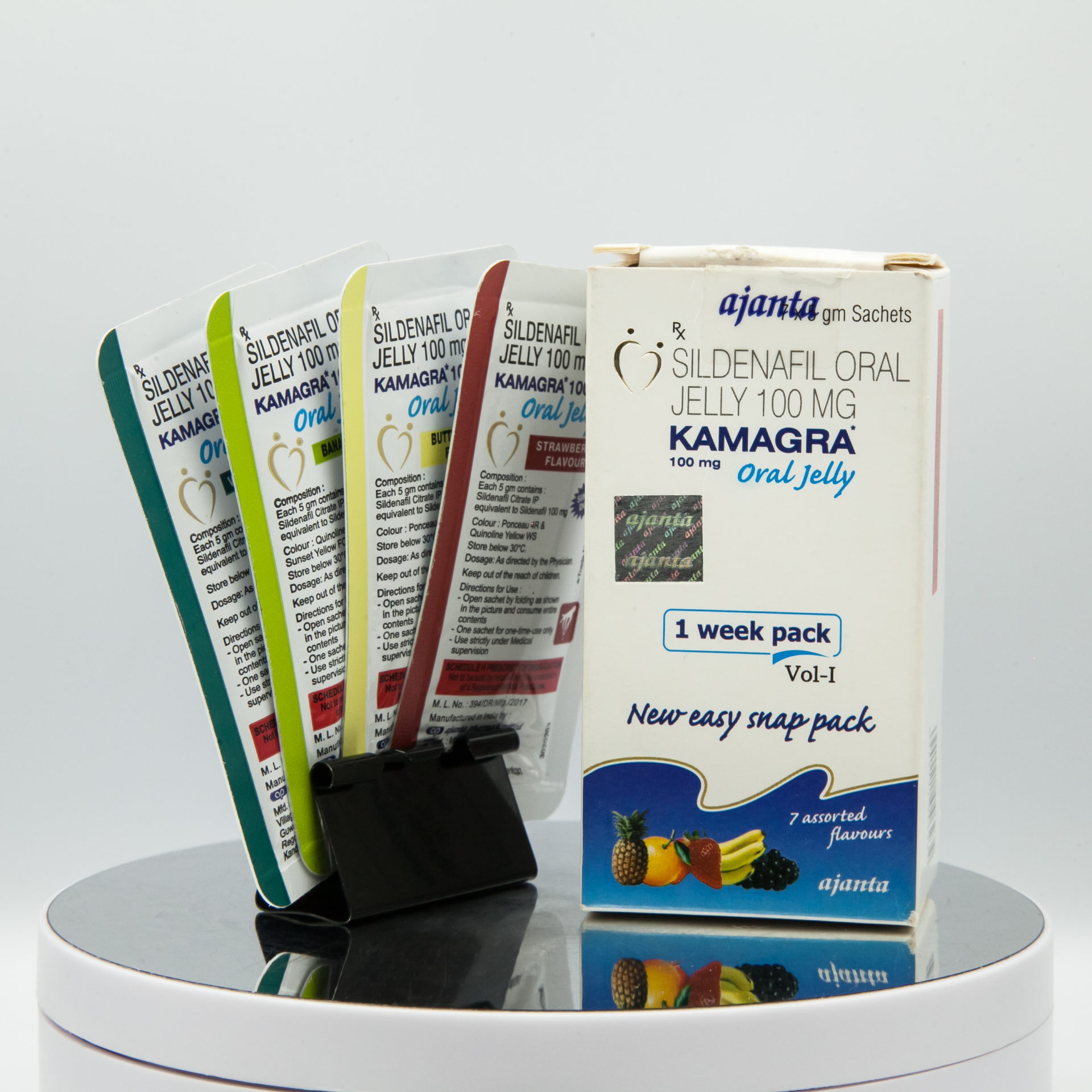 Kamagra (Viagra) 100 mg Ajanta Pharma Sildenafil Citrate (Viagra generic)