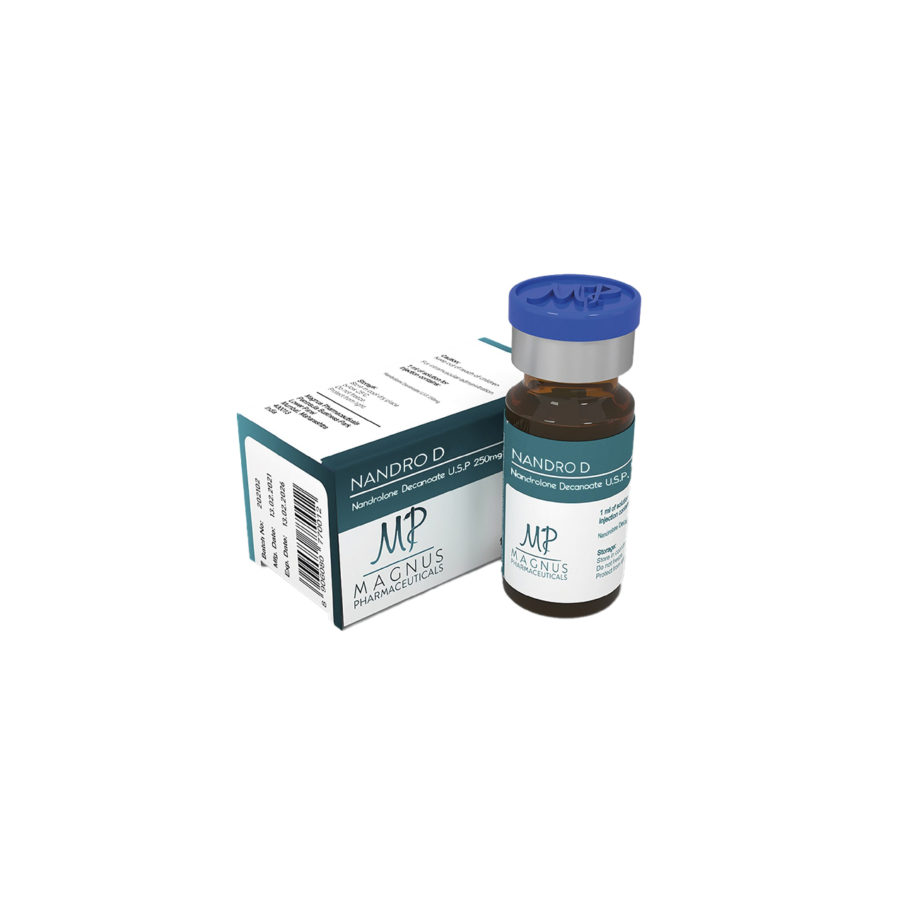 Nandro D (Nandrolone decanoate) 250 mg Magnus Pharmaceuticals Iniezione di steroidi