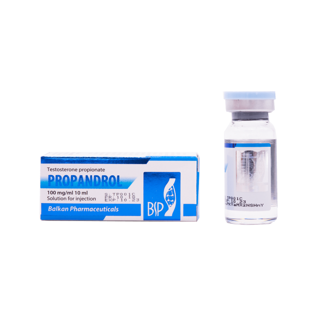 Propandrol (Testosterone P) 100 mg Balkan Pharmaceuticals Iniezione di steroidi 3