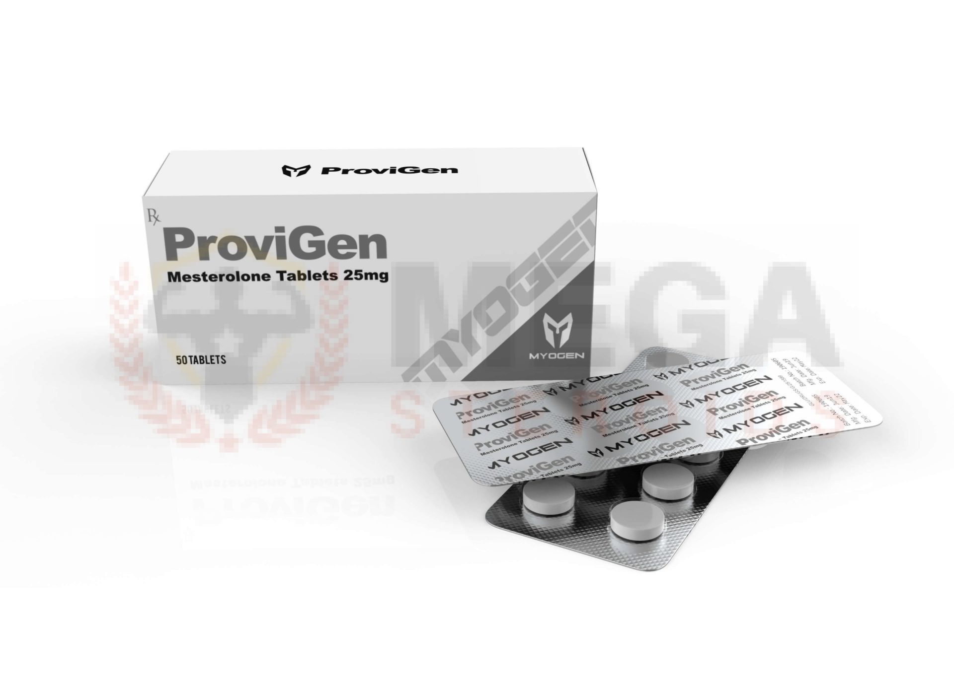 Provigen – Anti Estrogen Proviron 25 mg/compressa – Scatola da 50 compresse – MyoGen Inibitori dell aromatasi