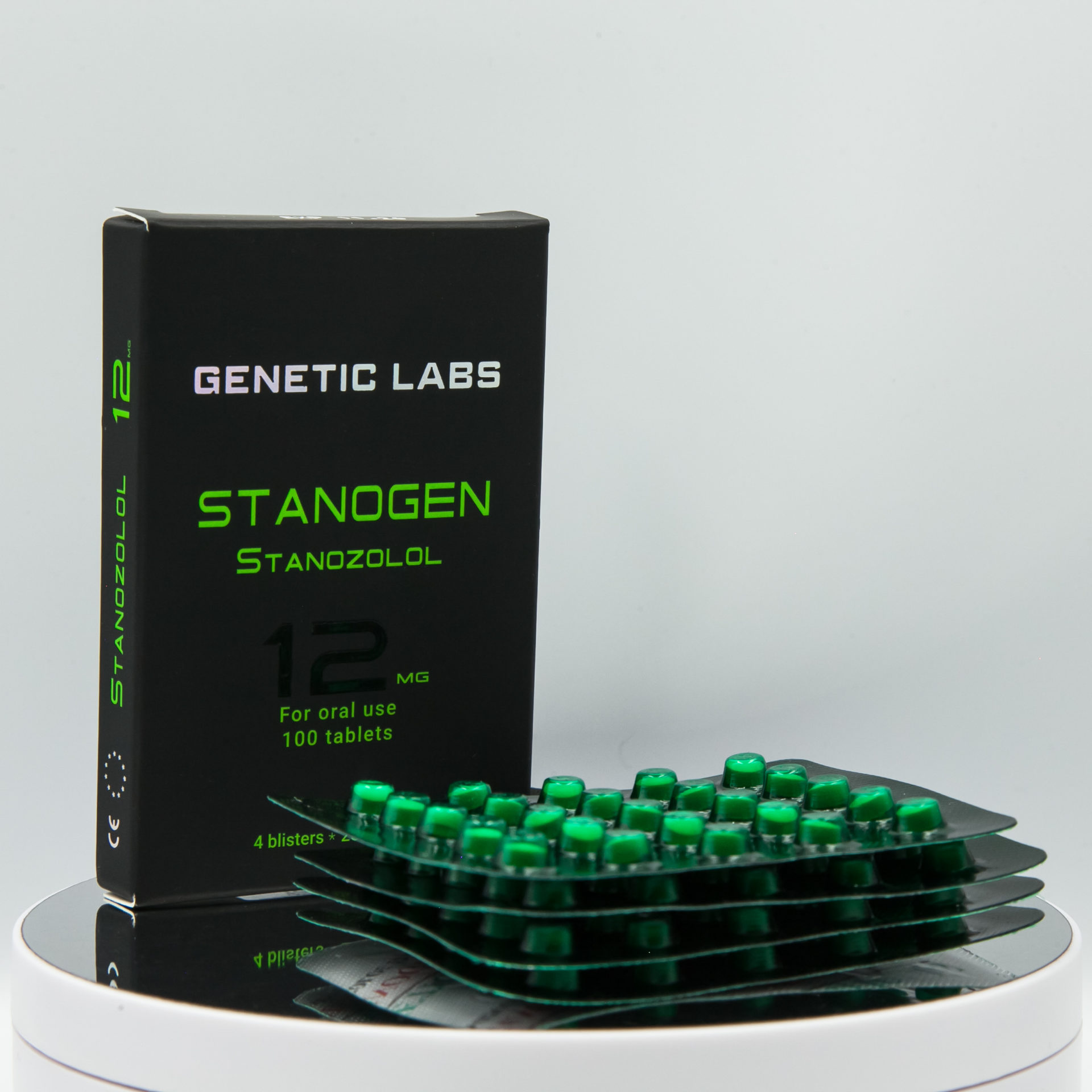 Stanogen 12 mg Genetic Labs Stanozololo compresse