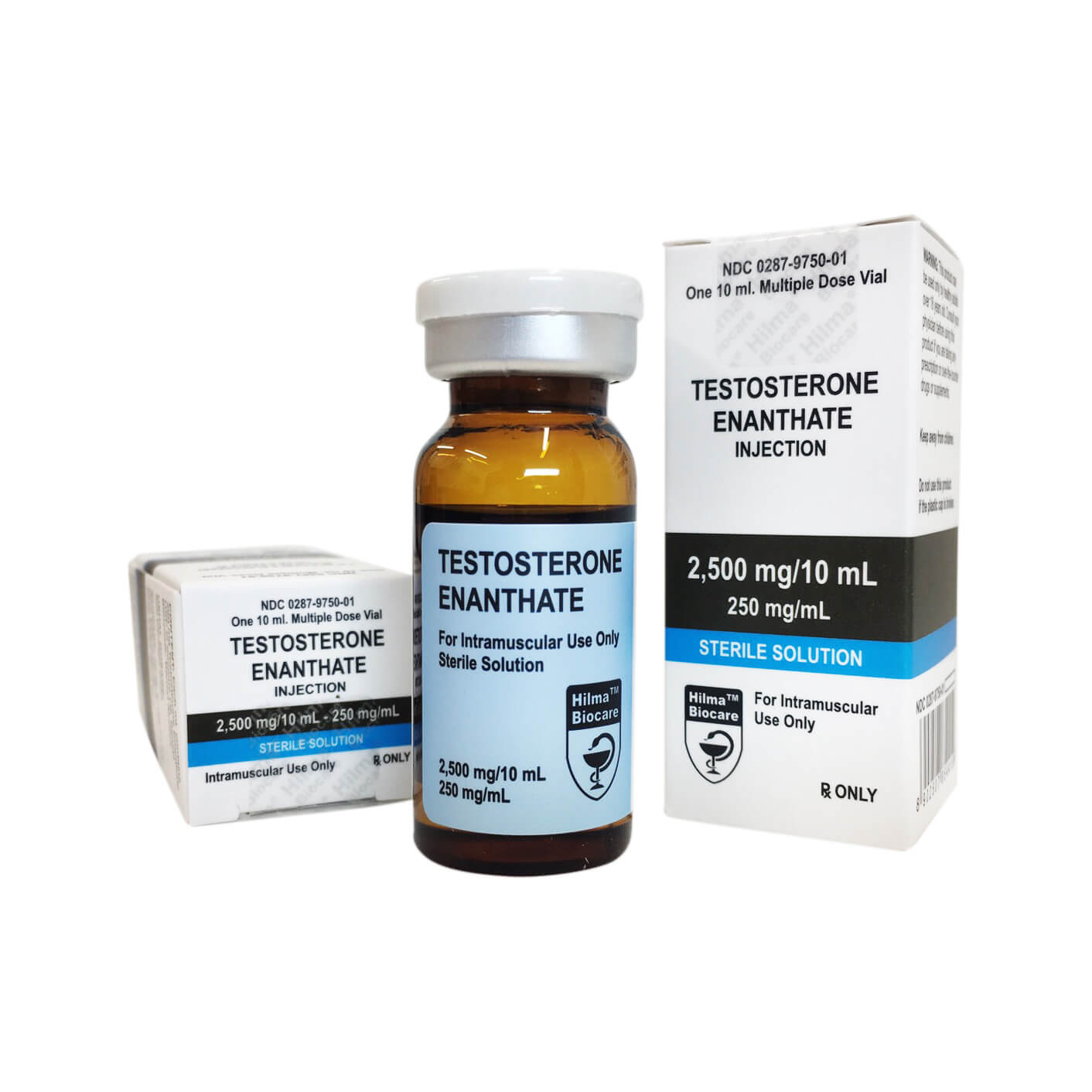 Testosterone Enanthate – 250 mg/ml – Flaconcino da 10ml – Hilma Biocare Iniezione di steroidi