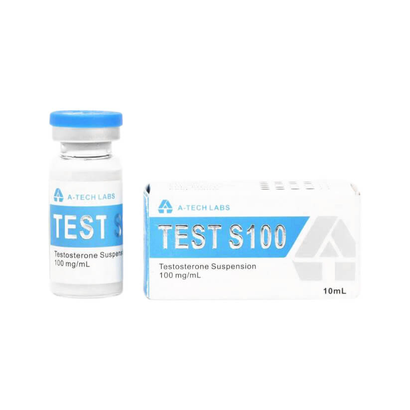 TEST S100 Testosterone Sospensione 100mg/ml 10ml/flaconcino – A-TECH LABS Iniezione di steroidi