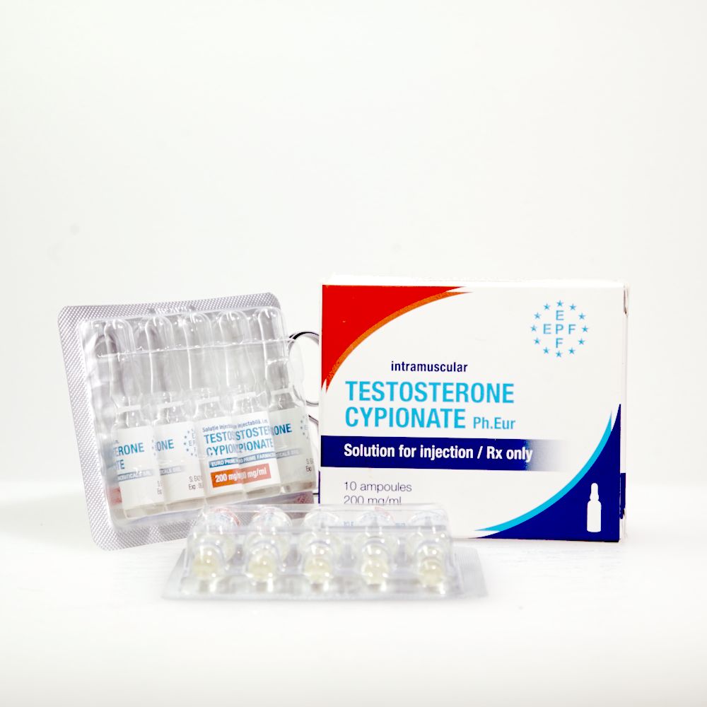 Testosterone Cypionato 200 mg Euro Prime Farmaceuticals Iniezione di steroidi 5