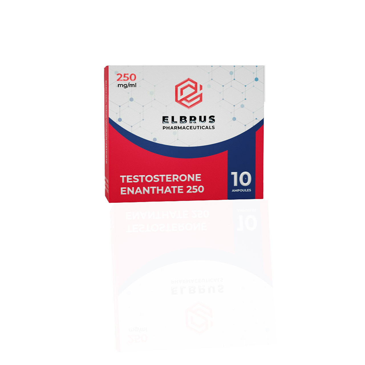 Testosterone Enanthate 250 mg Elbrus Pharmaceuticals Iniezione di steroidi