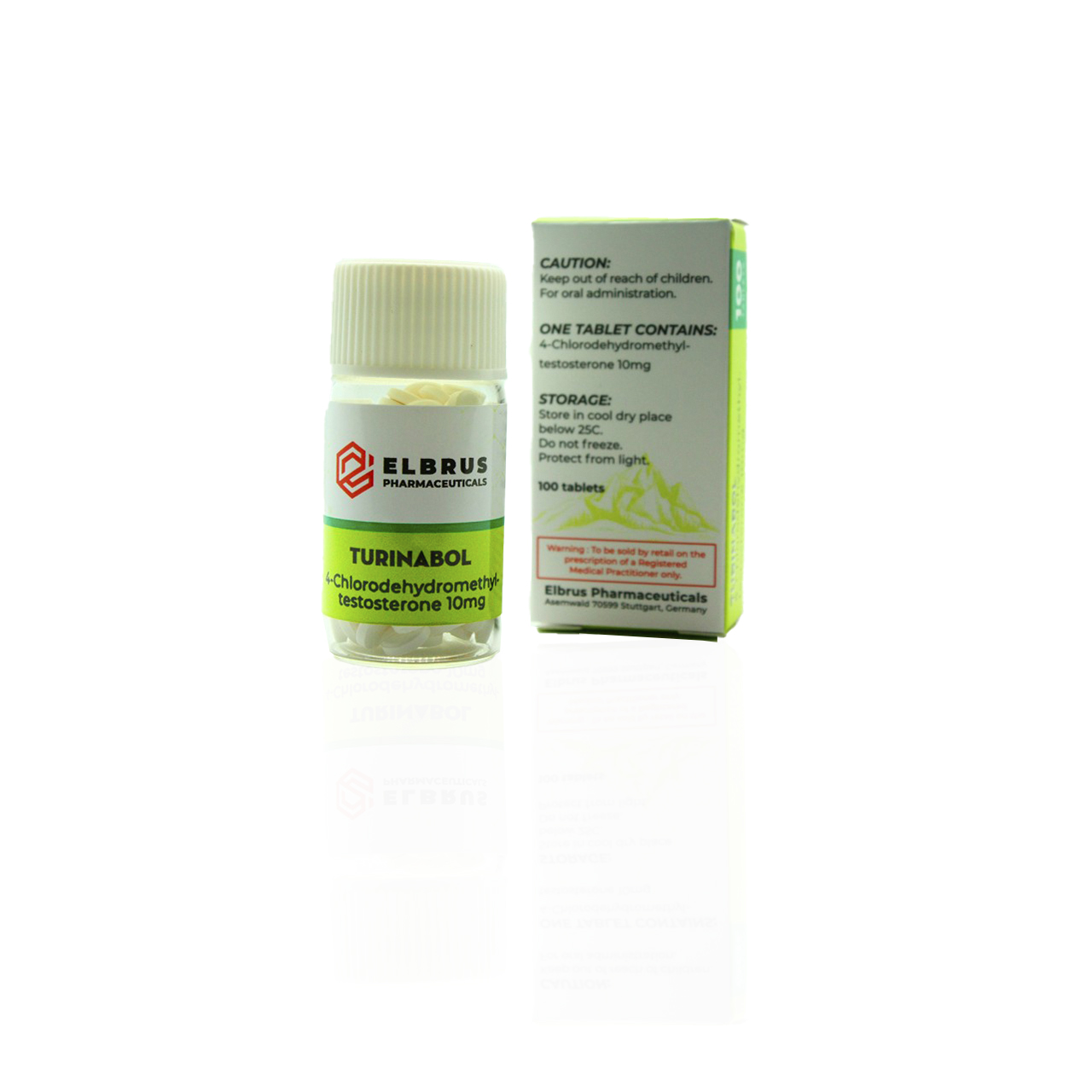 Turinabol 10 mg Elbrus Pharmaceuticals Steroidi Anabolizzanti Orali
