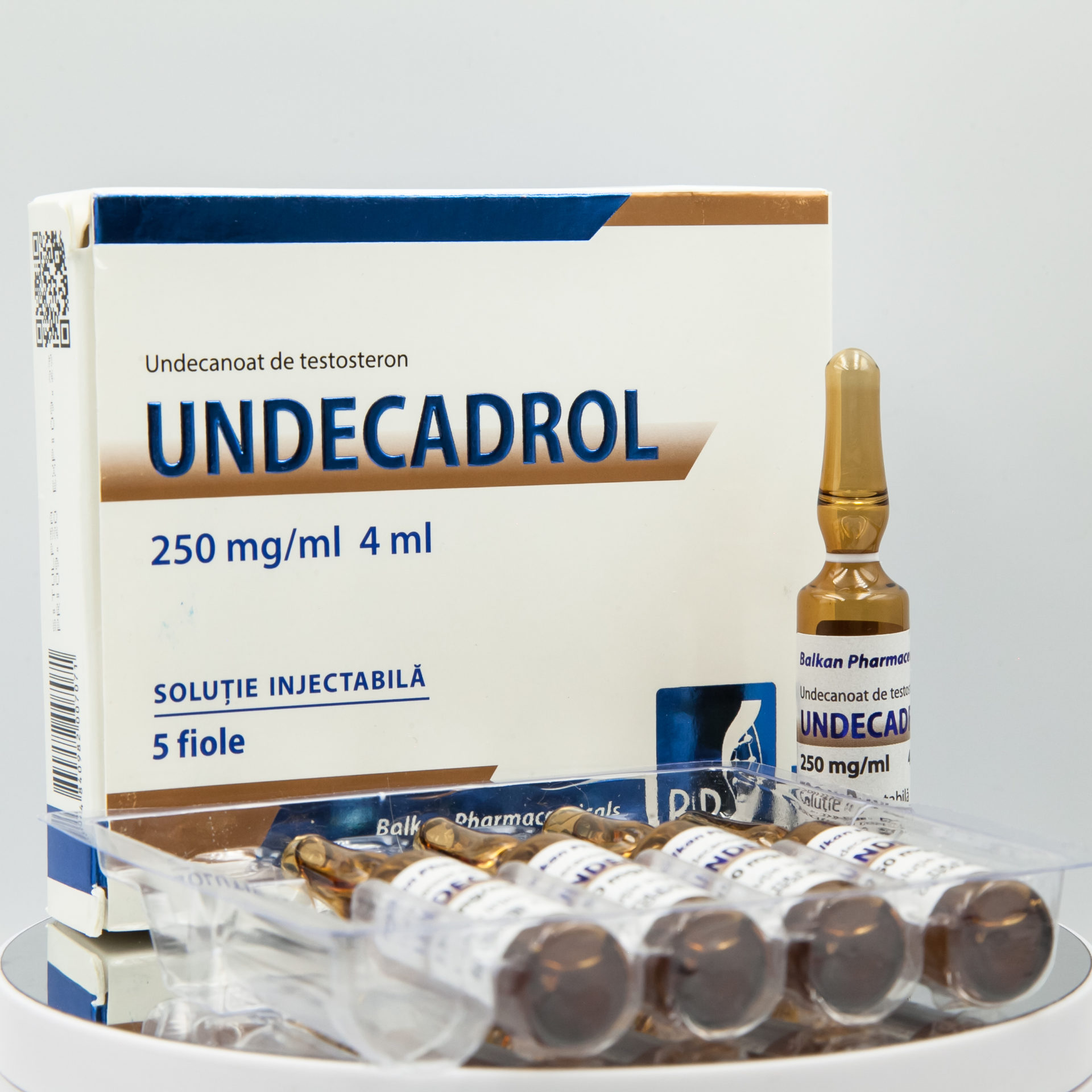 Undecadrol (Testosteron U) 250 mg Balkan Pharmaceuticals Iniezione di steroidi
