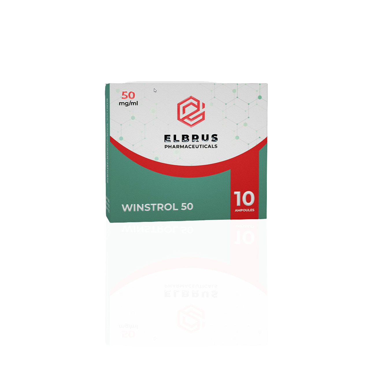 Winstrol (Stanozolol Injectable) 50 mg Elbrus Pharmaceuticals Iniezione di steroidi
