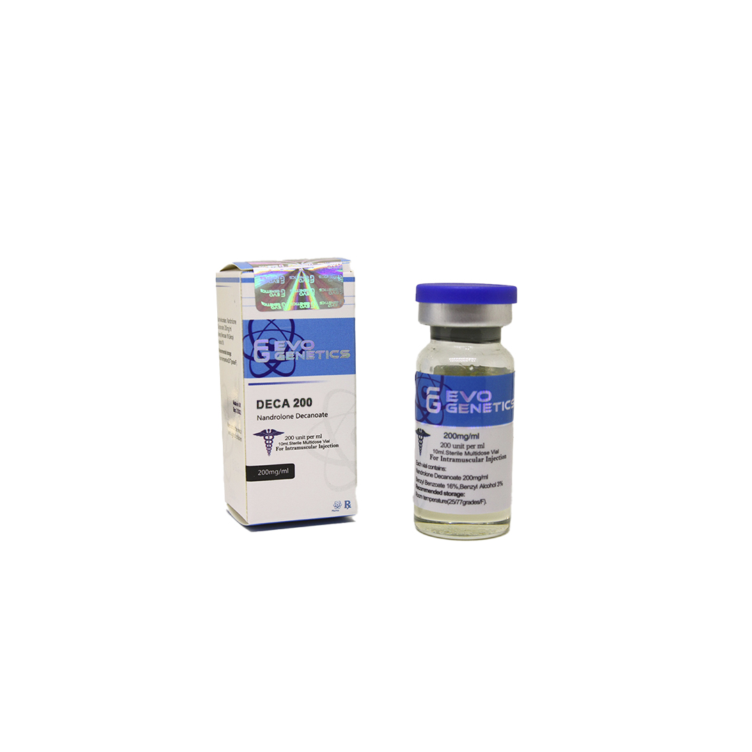 DECA 200 (Nandrolone Decanoate) 200 mg Evo Genetics Iniezione di steroidi