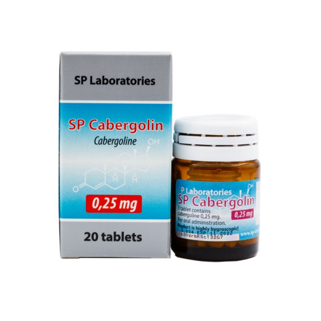 SP Cabergoline 0,25 mg SP Laboratories Cabergolina