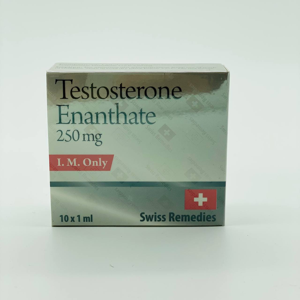 Testosterone Enanthate 250 mg Swiss Remedies Iniezione di steroidi