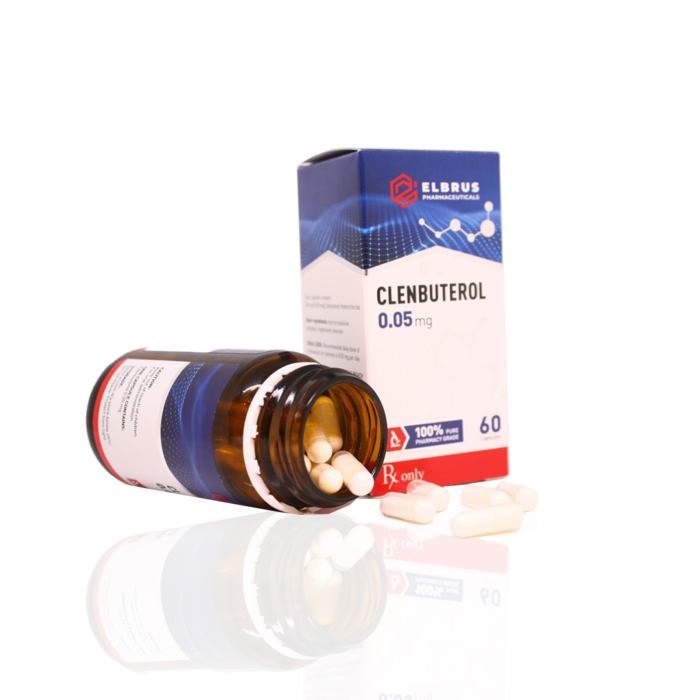Clenbuterol 0.05 mg Elbrus Pharmaceuticals Brucia grassi 9