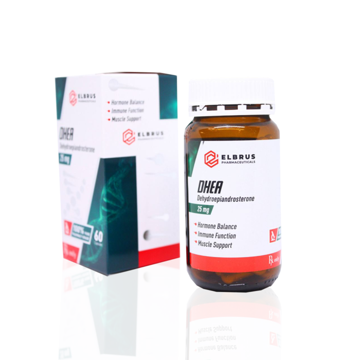 DHEA (Dehydroepiandrosteron) 25 mg Elbrus Pharmaceuticals Dehydroepiandrosteron 8