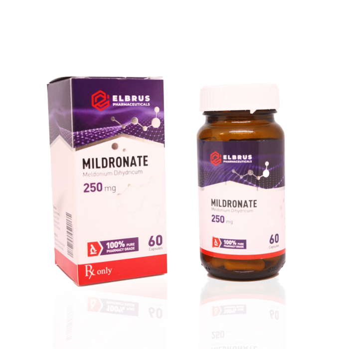 Mildronate 250 mg Elbrus Pharmaceuticals Mildronate Dihydricume 7