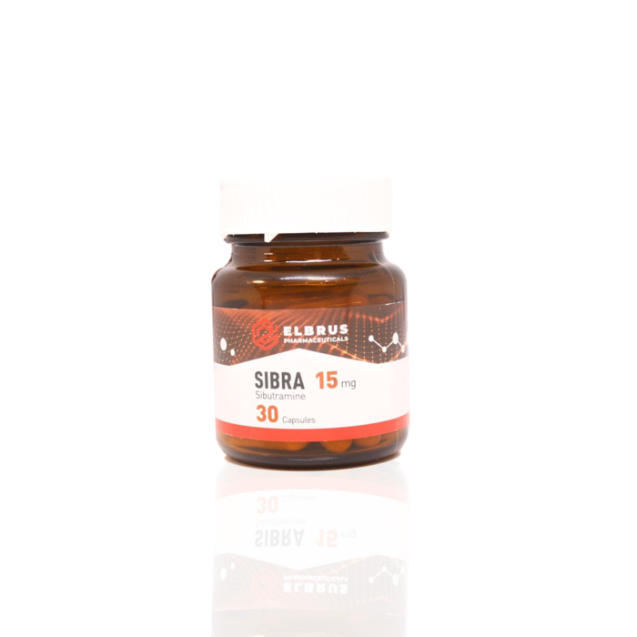 Sibra 15 mg Elbrus Pharmaceuticals Brucia grassi 9